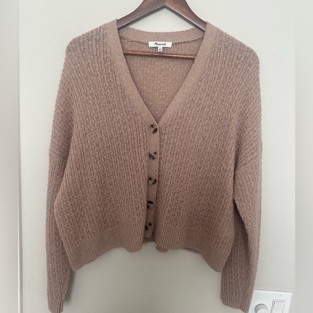 Madewell alpaca blend cardigan
